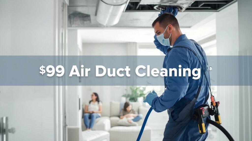 $99 air duct cleaning